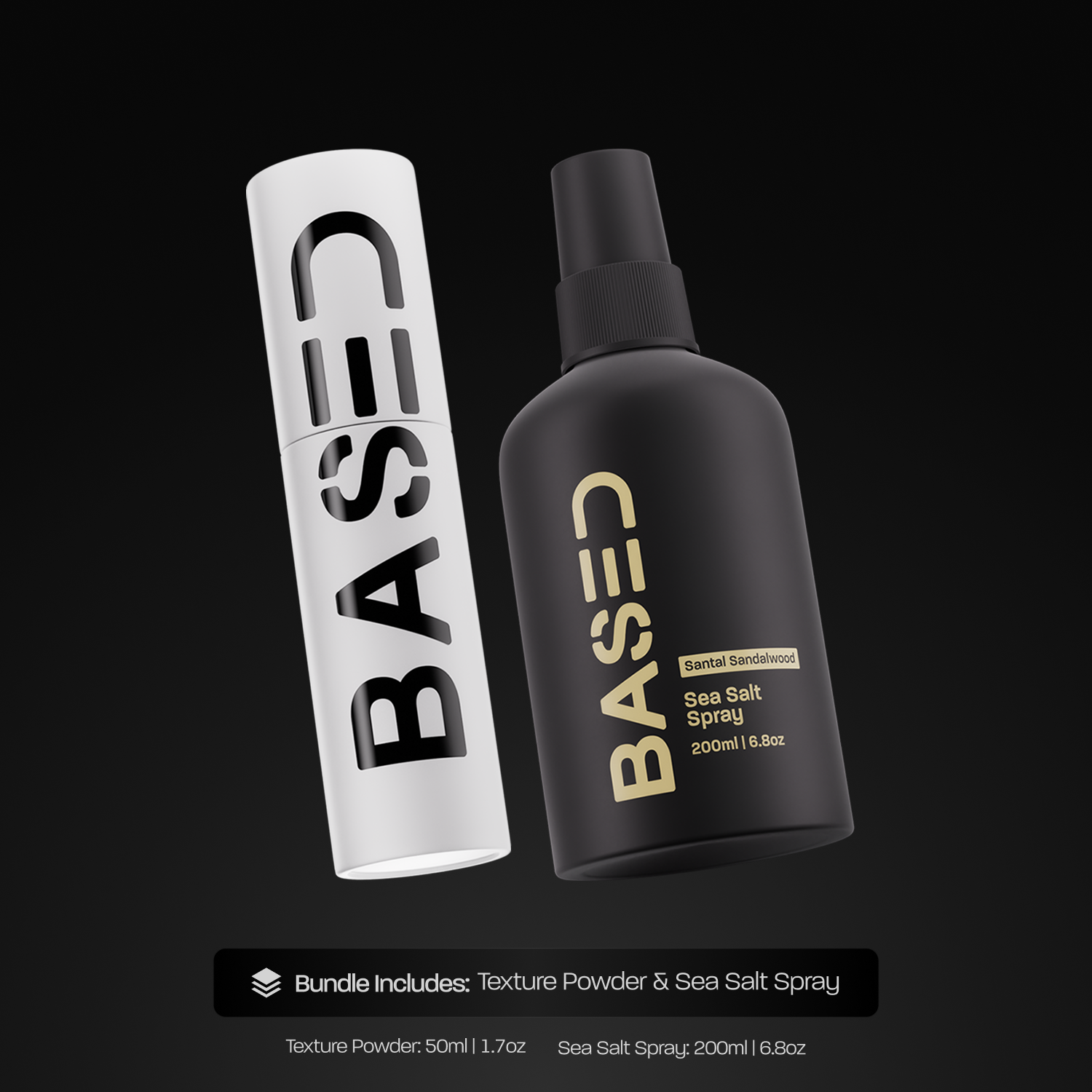 Based Texture Powder & Sea Salt Spray Duo + FREE Scalp Scrubber